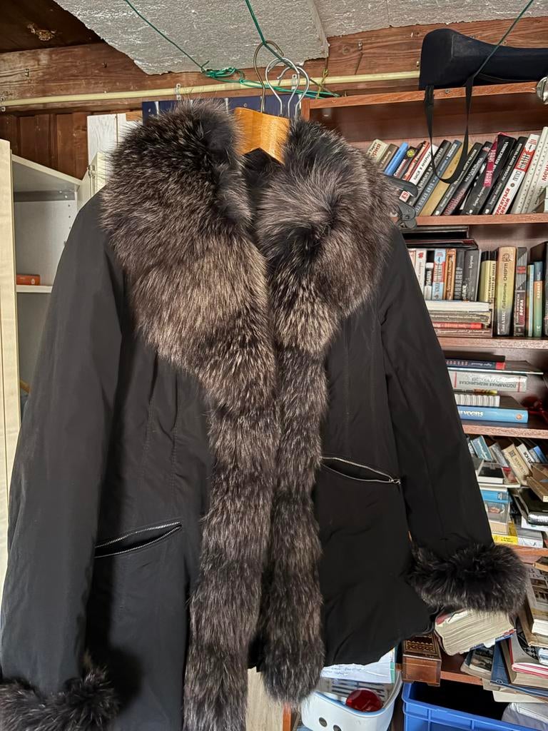 Dames jassen, Ophalen, Zo goed als nieuw, Maat 38/40 (M), Zwart