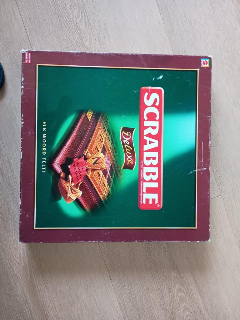 Scrabble de luxe speciale uitgave, Hobby en Vrije tijd, Ophalen of Verzenden