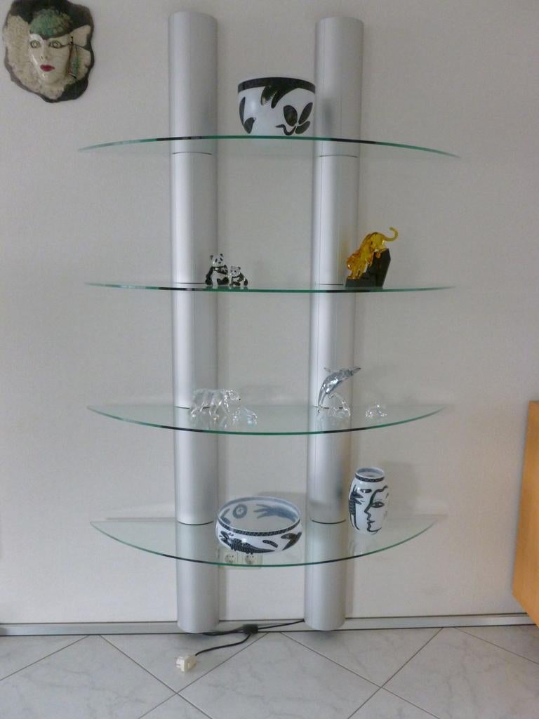 Moderne vitrinekast met LED verlichting  merk Matrix, Huis en Inrichting, Kasten | Vitrinekasten, Ophalen, 25 tot 50 cm, 50 tot 100 cm