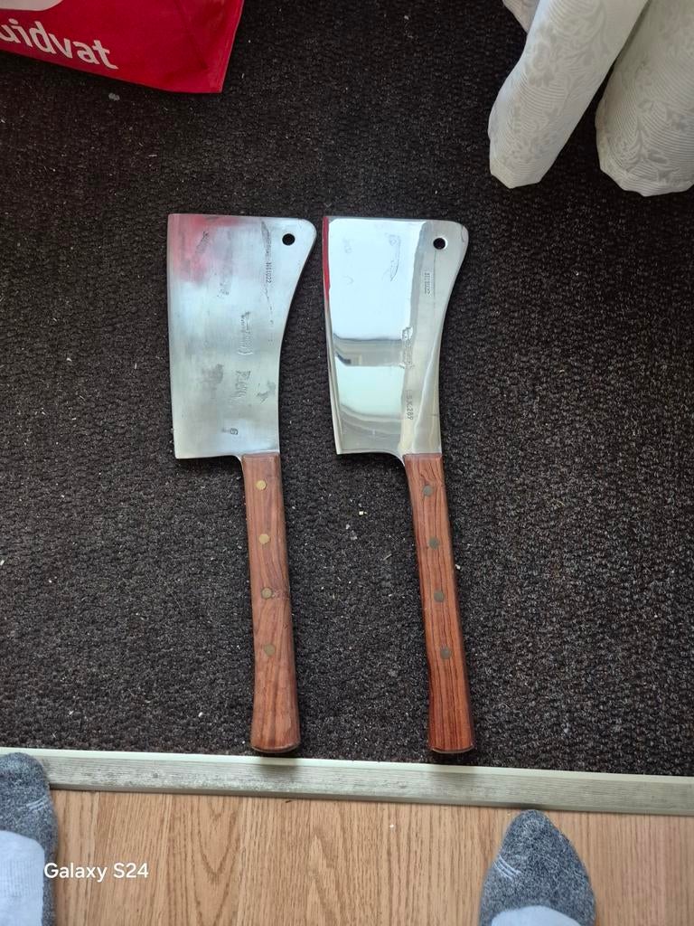 Slagershakbijl dick,s nieuw, Ophalen of Verzenden, Nieuw, Rvs of Chroom