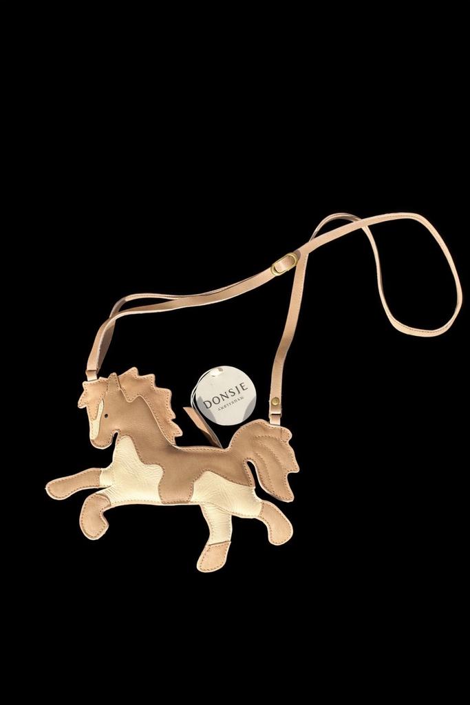 Donsje Amsterdam pony purse, Overige materialen, Beige, Nieuw, Ophalen of Verzenden