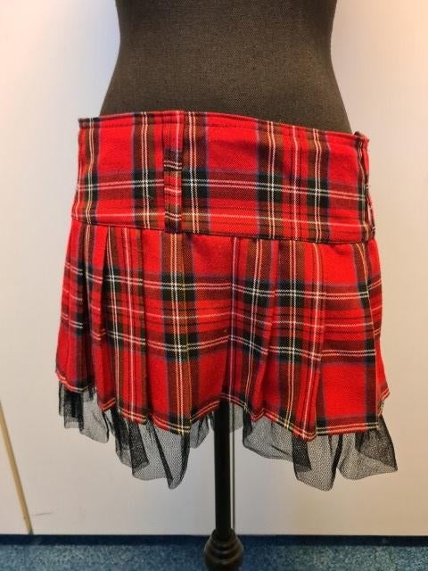 Rok mini Schotse ruit maat L, Maat 38/40 (M), Overige kleuren, On stage, Ophalen of Verzenden