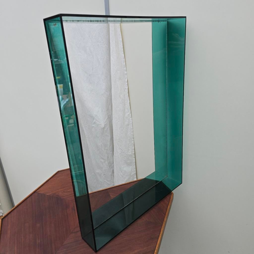 Kartell Only Me Spiegel door Philippe Starck, Ophalen, Gebruikt, Minder dan 100 cm, Rechthoekig