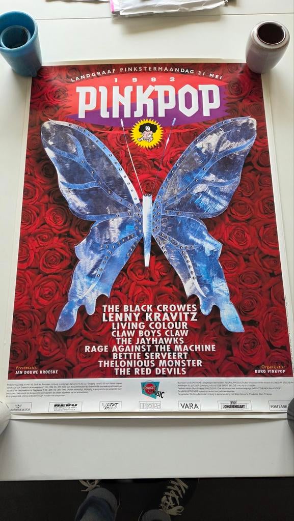 Pinkpop Posters - Diverse Jaren, Verzamelen, Posters, Rechthoekig Staand, Verzenden, Nieuw, A1 t/m A3