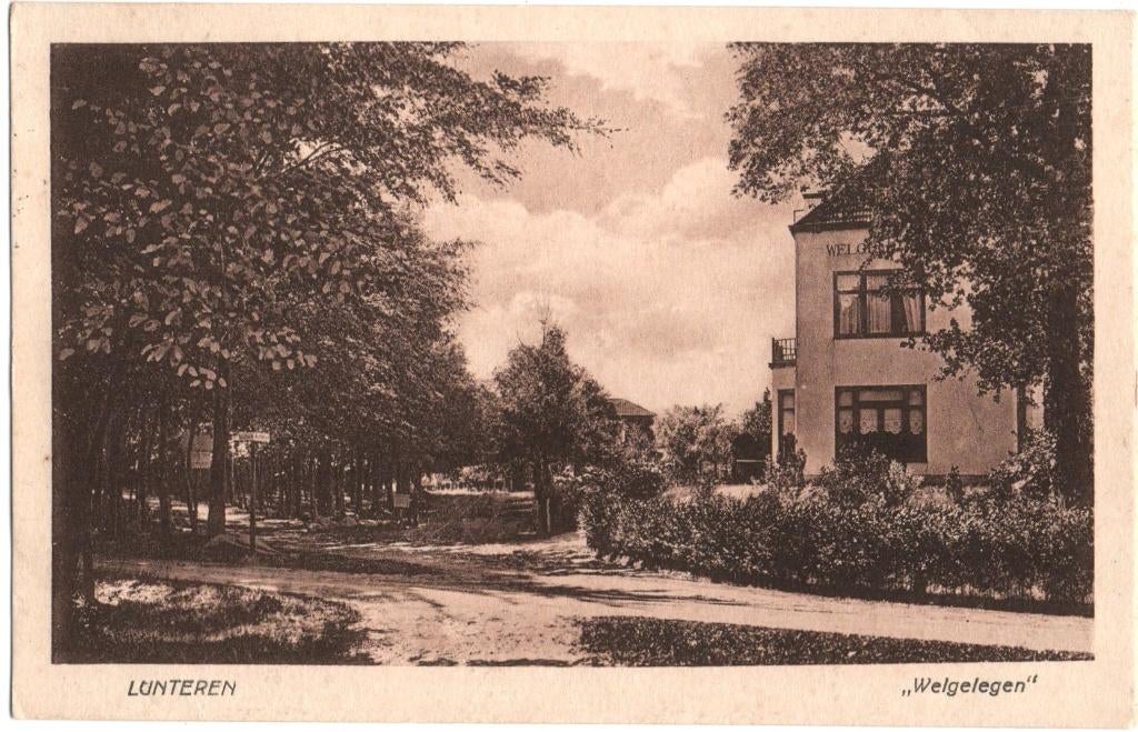 16A Gld-rest nr. 5 Lunteren 'Welgelegen', Ophalen of Verzenden, 1920 tot 1940, Gelopen, Gelderland