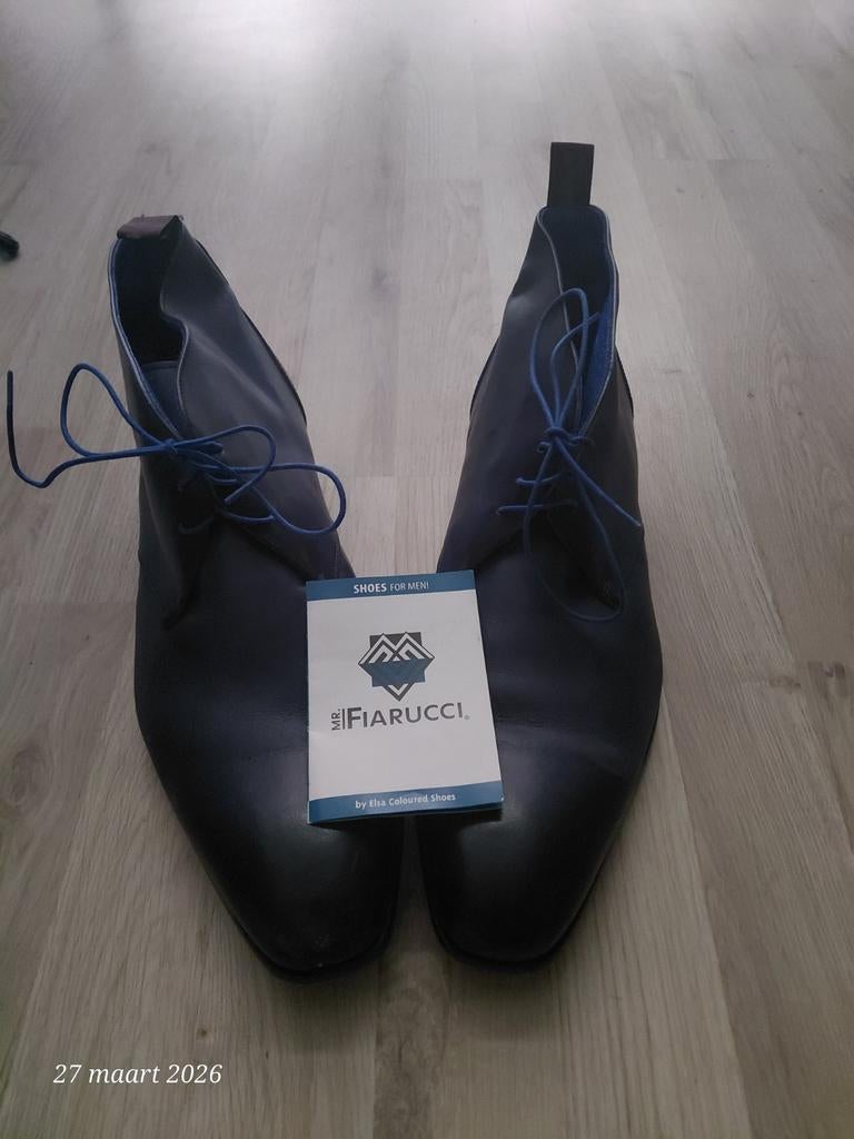 Fiarucci handgemaakte schoenen, Ophalen, Fiarucci, Blauw, Nieuw