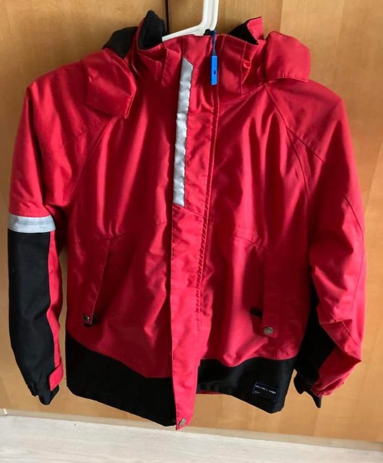 POLARN OCH PYRET winterjas skijack maat 140, Ophalen of Verzenden, Zo goed als nieuw, Meisje, Jas