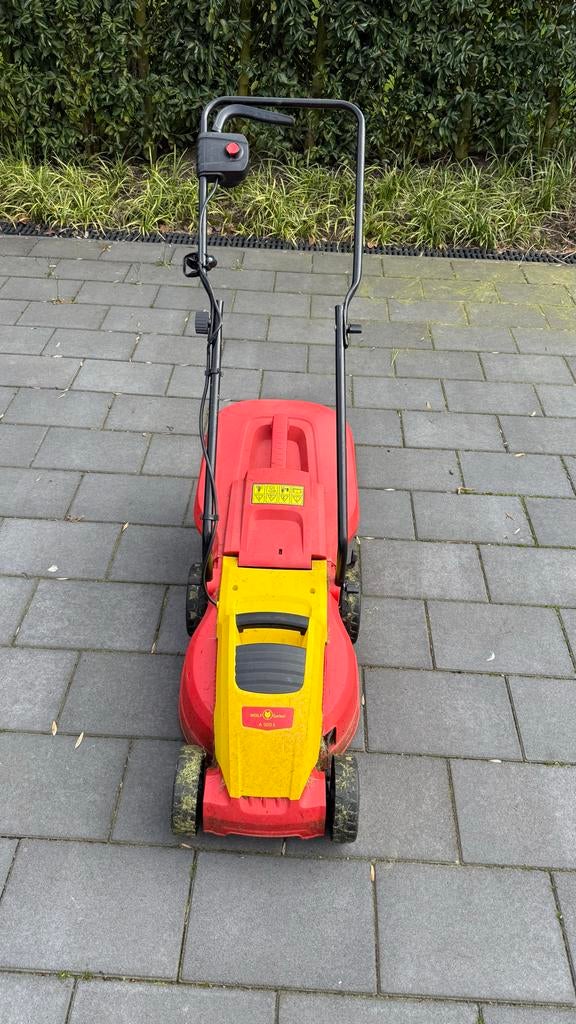 Wolf-Garten elektrische grasmaaier, Cirkelmaaier, Gebruikt, Elektrische grasmaaier, Ophalen of Verzenden