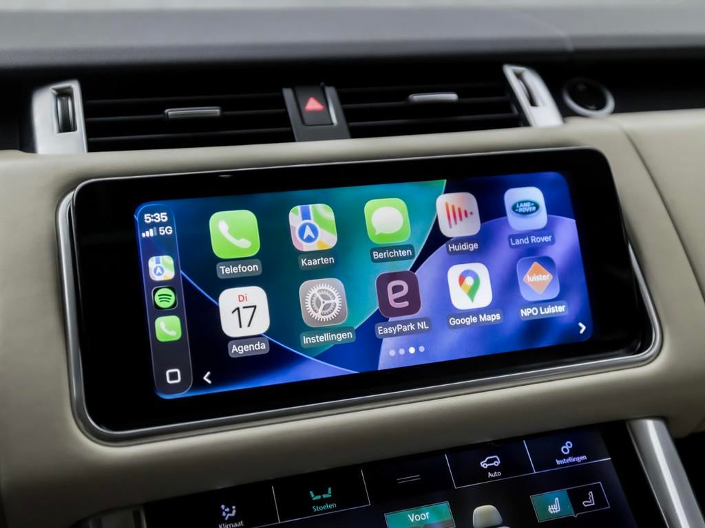 Land Rover Range Rover 2.0 P400e Vogue Sport (PANORAMADAK,AP, Auto's, Land Rover, Automaat, Gebruikt, 4 cilinders, Zwart