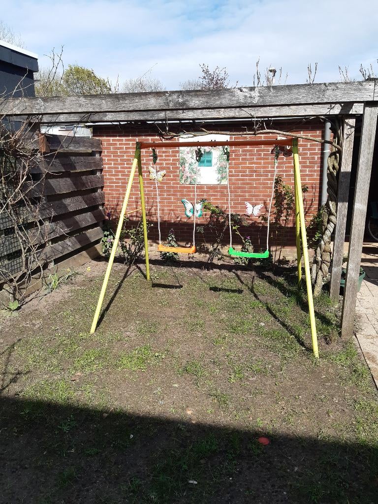 Buiten schommel met 50 cm haringen., Ophalen, Gebruikt, Schommel