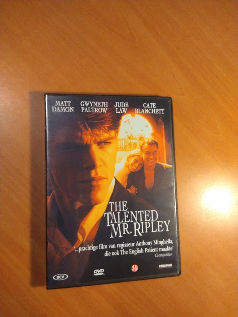 DVD The Talented Mr. Ripley, Alle leeftijden, Ophalen of Verzenden, Zo goed als nieuw