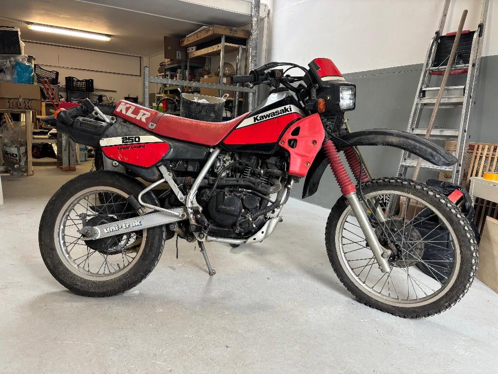 KAWASAKI KLR 250 uit 1990 kmstand 5300/ Project, Motoren, Ophalen, Gebruikt