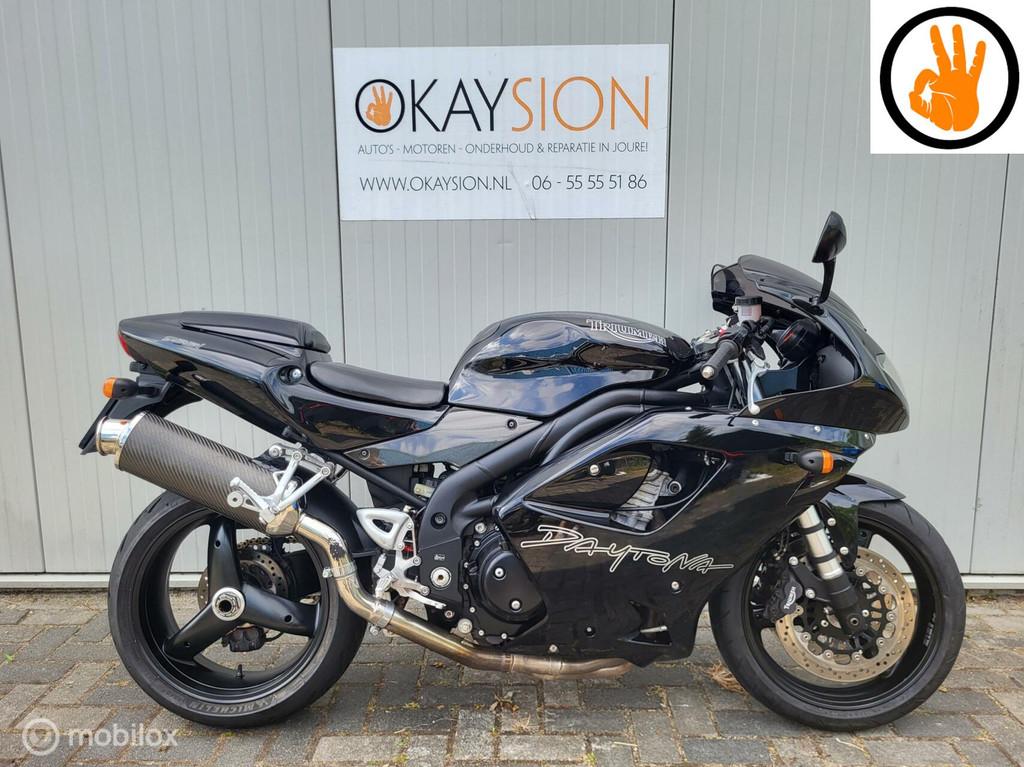 Mooie Triumph Daytona 955i (bj 2005) Leuke opties!, Motoren, Motoren | Triumph, Bedrijf, Sport, Meer dan 35 kW, 955 cc