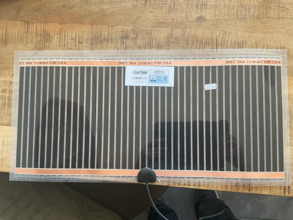Spiegelverwarming 200W/m² - Gratis, Ophalen, Minder dan 30 cm, Overige typen, Nieuw