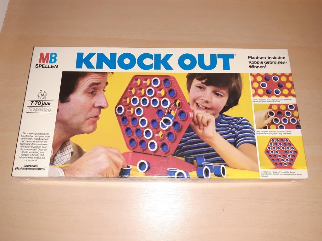 Knock out nieuwstaat 1979 MB, Ophalen of Verzenden, Zo goed als nieuw