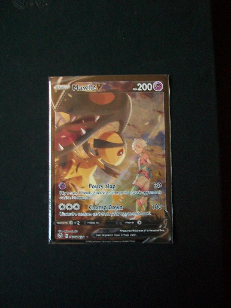 8685: Nieuwe Pokemonkaart MAWILE V HP 200 (TG17/TG30), Verzenden, Nieuw, Losse kaart, Foil