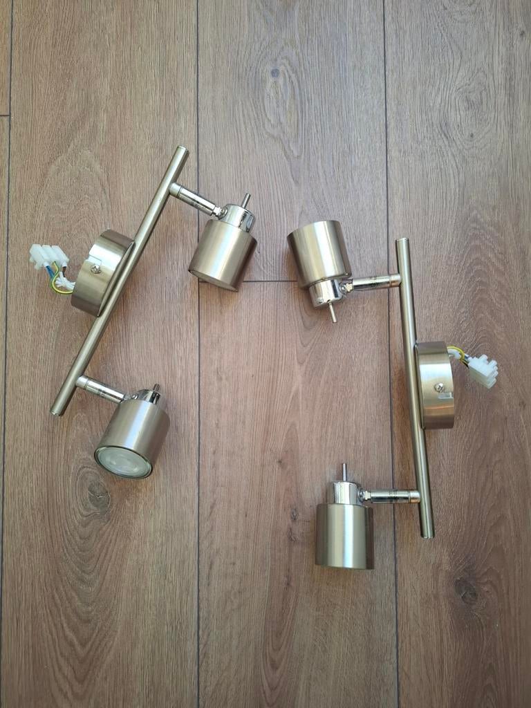 2x Philips opbouwspot incl. lichtbron - Veenendaal, Ophalen, Gebruikt, Metaal of Aluminium, Modern