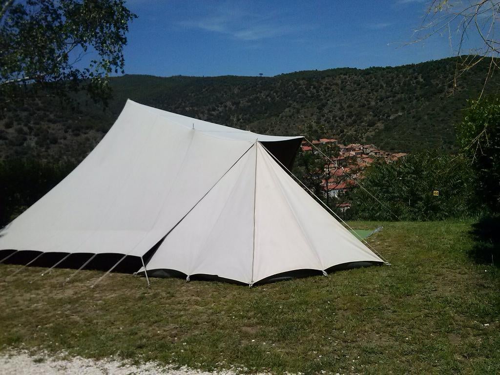 De Waard  Albatros, Caravans en Kamperen, Tenten, Ophalen, Gebruikt, Tot en met 4