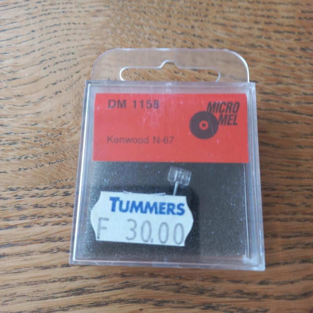 Kenwood N-67 platenspeler naald (DM 1158), Ophalen of Verzenden, Nieuw, Platenspeler-onderdeel, Overige merken