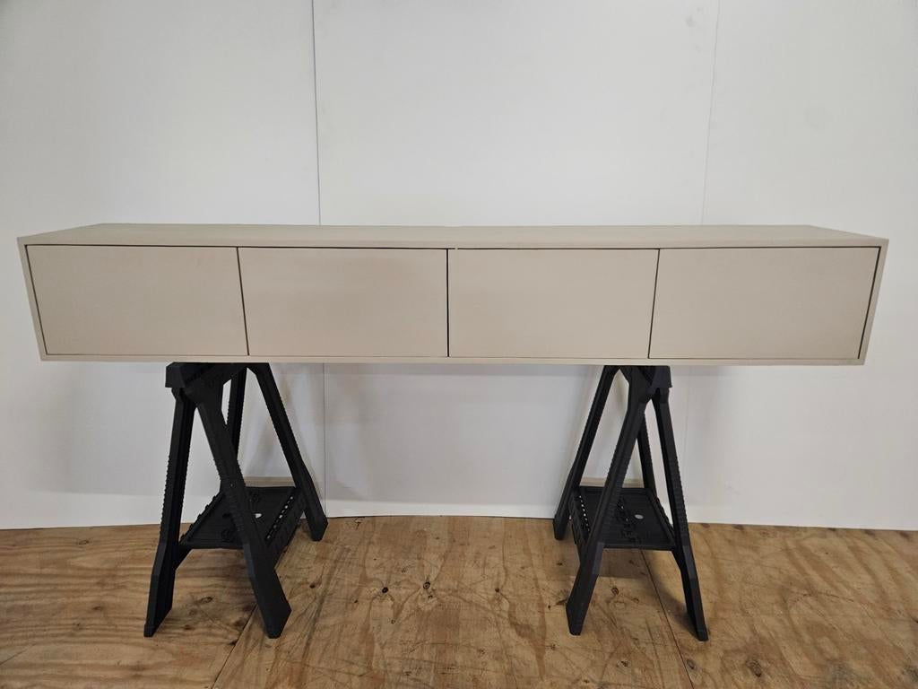 Tv-meubel zwevend 200 cm lang, Ophalen, ., 200 cm of meer, .