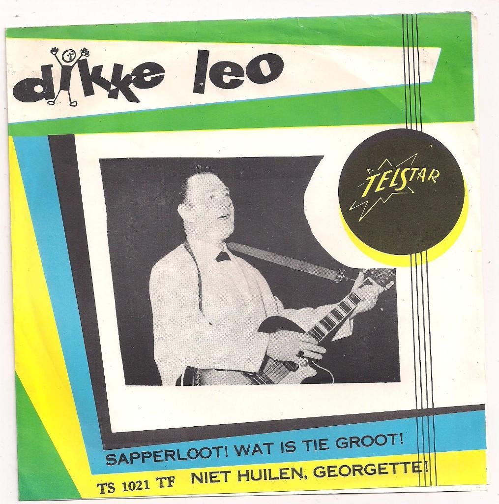 Dikke Leo- Sapperloot: Wat is ie Groot, Cd's en Dvd's, Vinyl | Nederlandstalig, Zo goed als nieuw, Levenslied of Smartlap, Overige formaten