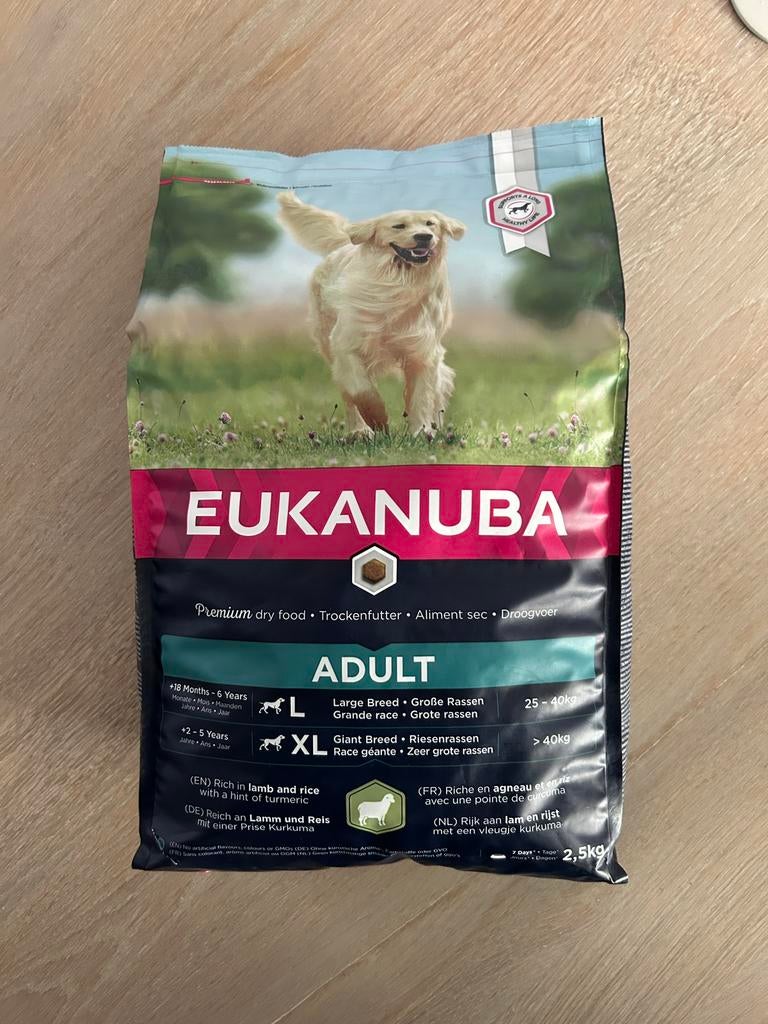Eukanuba large breed brokken, Ophalen of Verzenden, Hond