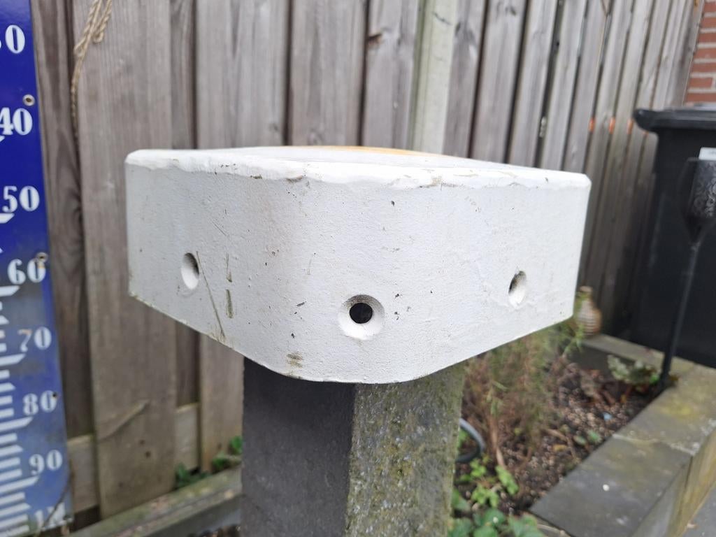 Stalen paalkop voor diverse toepassingen, Tuin en Terras, Ophalen, Gebruikt, Minder dan 180 cm, Overige typen