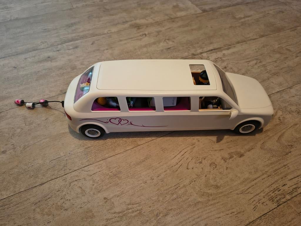Playmobil met auto en handleidingen, Ophalen