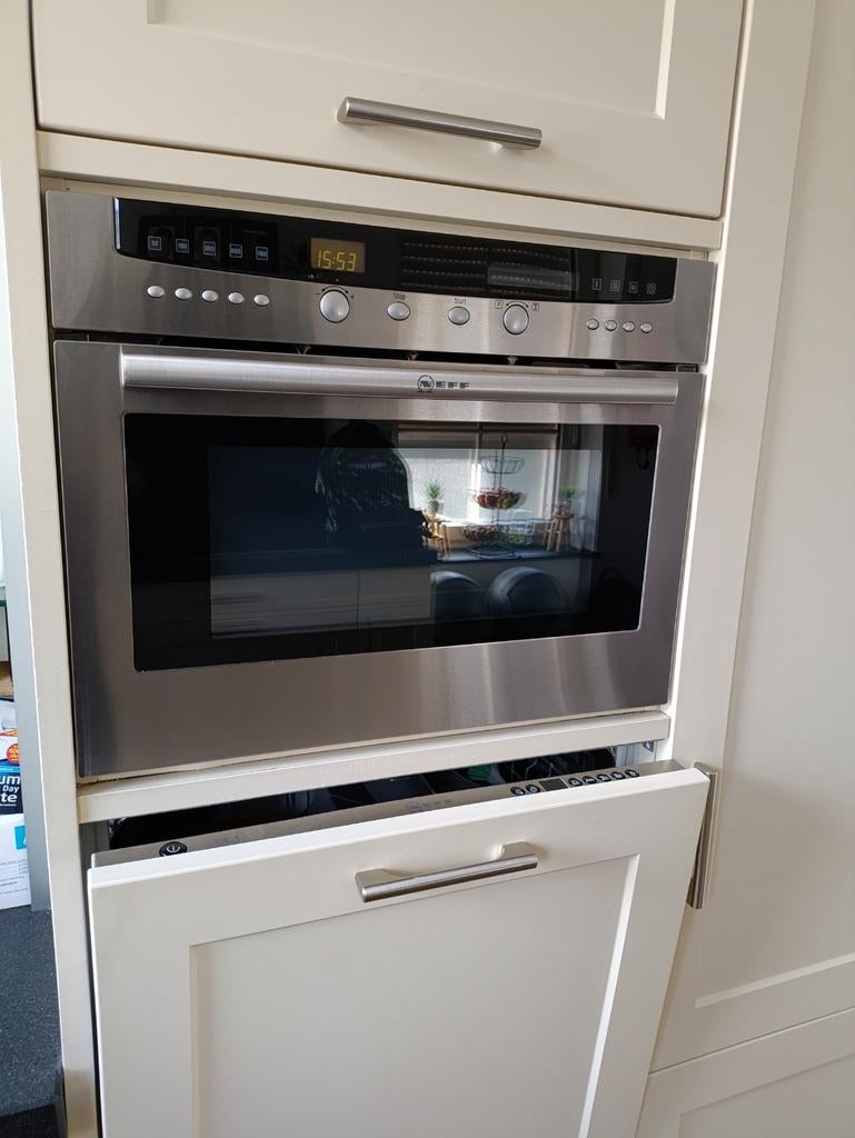 Inbouw combi oven 45cm, Ophalen, Gebruikt, 45 tot 60 cm