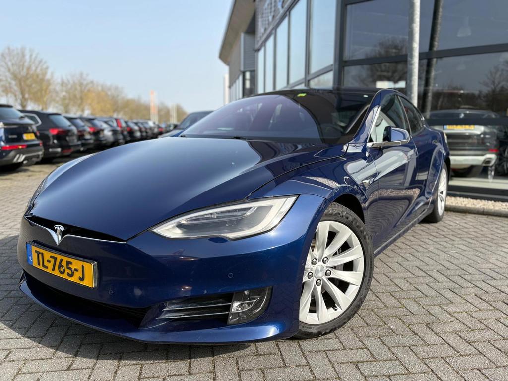 Tesla Model S 100D AWD Leer|INCL BTW| 1e eig. Full Autopilot, Gebruikt, 110 €/maand, Vierwielaandrijving, 490 km