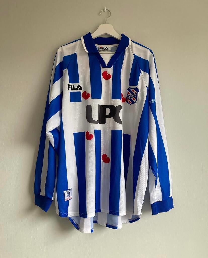 Matchworn SC Heerenveen shirt 1999-2000, Sport en Fitness, Voetbal, Groter dan maat XL, Ophalen of Verzenden, Zo goed als nieuw