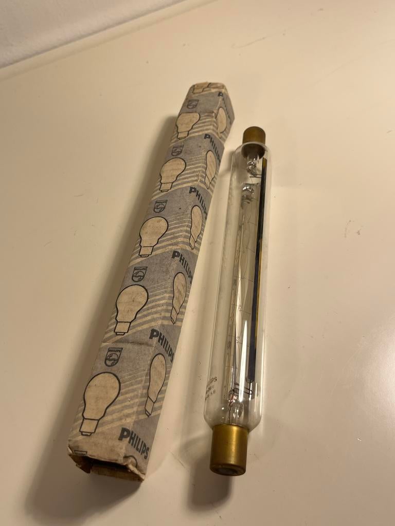 Vintage Philips Vitrine Gloeilamp 220/230V 25W, Minder dan 30 watt, Gloeilamp, Nieuw, Overige fittingen