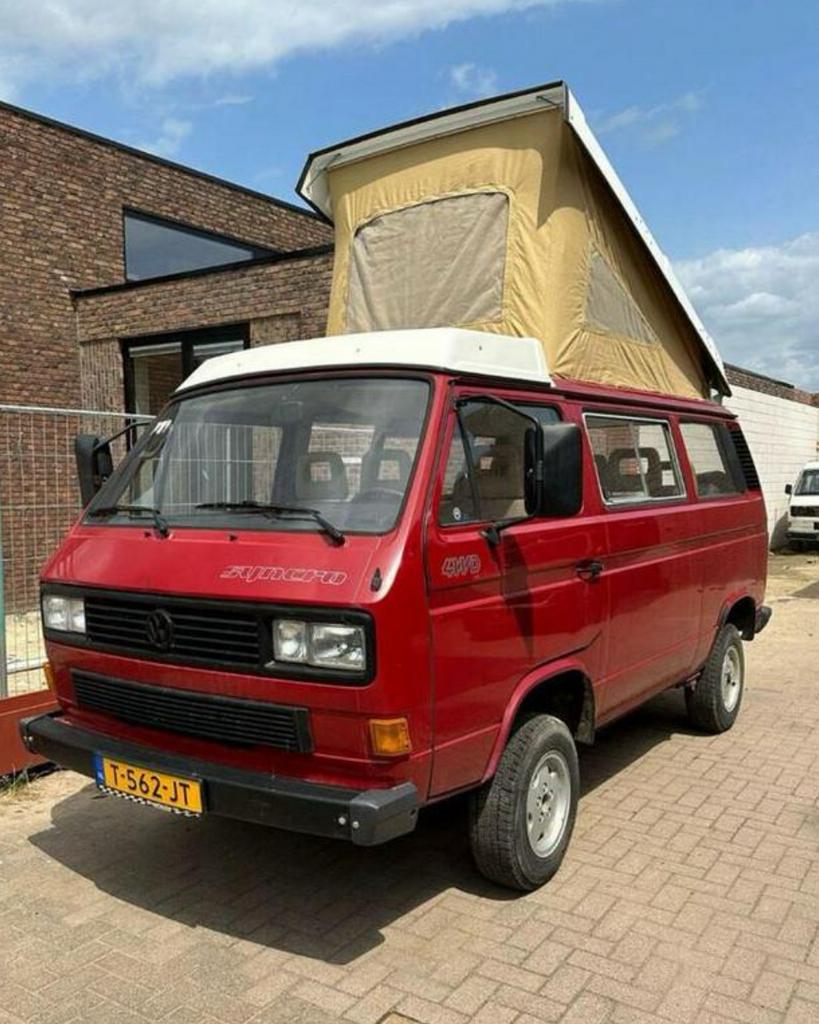 VW T3 Syncro 4x4 Camper 3x sper GTI 116pk benzine slaapdak, Buscamper of Camperbus, Volkswagen, Particulier, Benzine