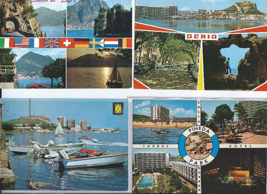 18 Ansichtkaarten Spanje Denia-Romero-Tipica etc., Ophalen of Verzenden, 1960 tot 1980, Gelopen, Spanje