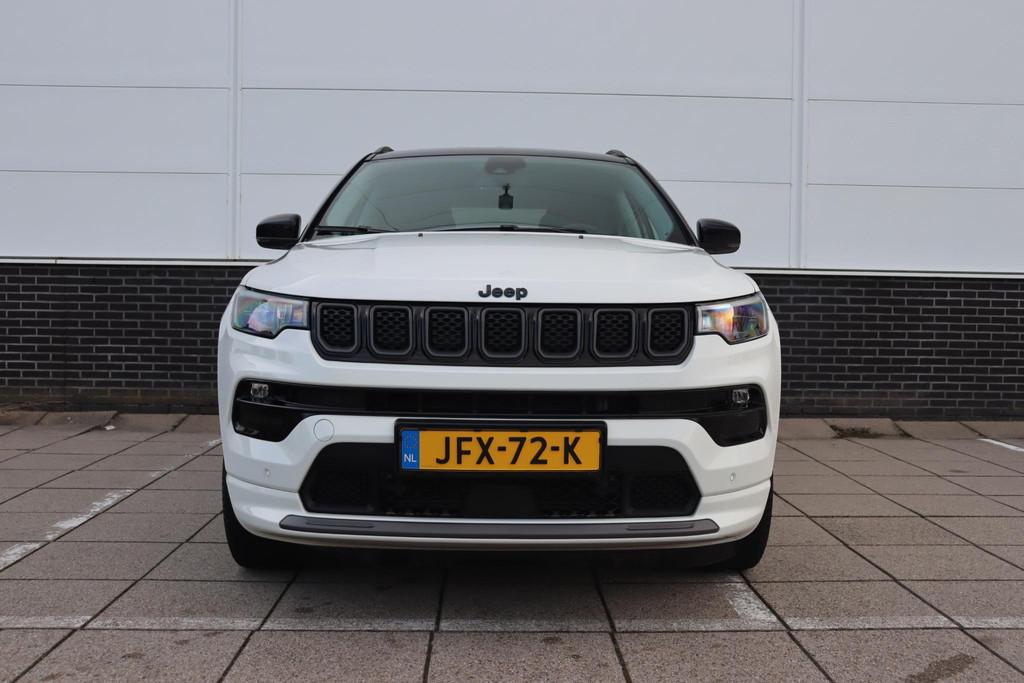 Jeep Compass 4xe 240 Plug-in Hybrid Electric S * Stuur/Stoel, Automaat, 4 cilinders, Wit, Bedrijf