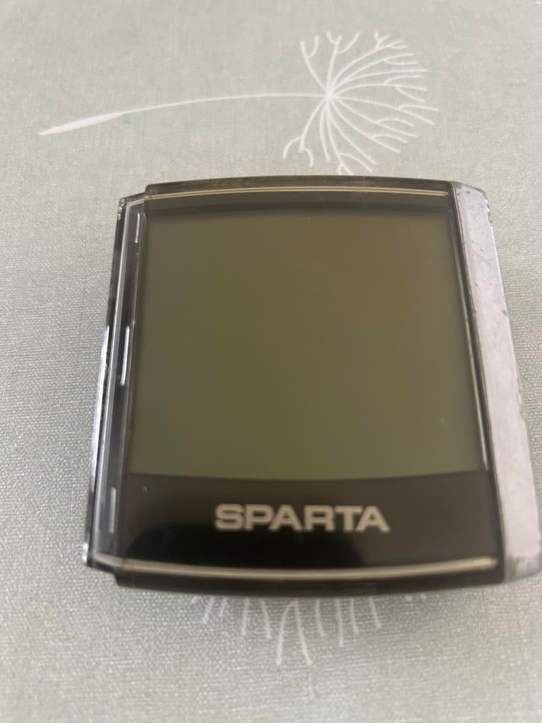 Gebruikte Sparta fietscomputer CU2, Ophalen of Verzenden, Gebruikt