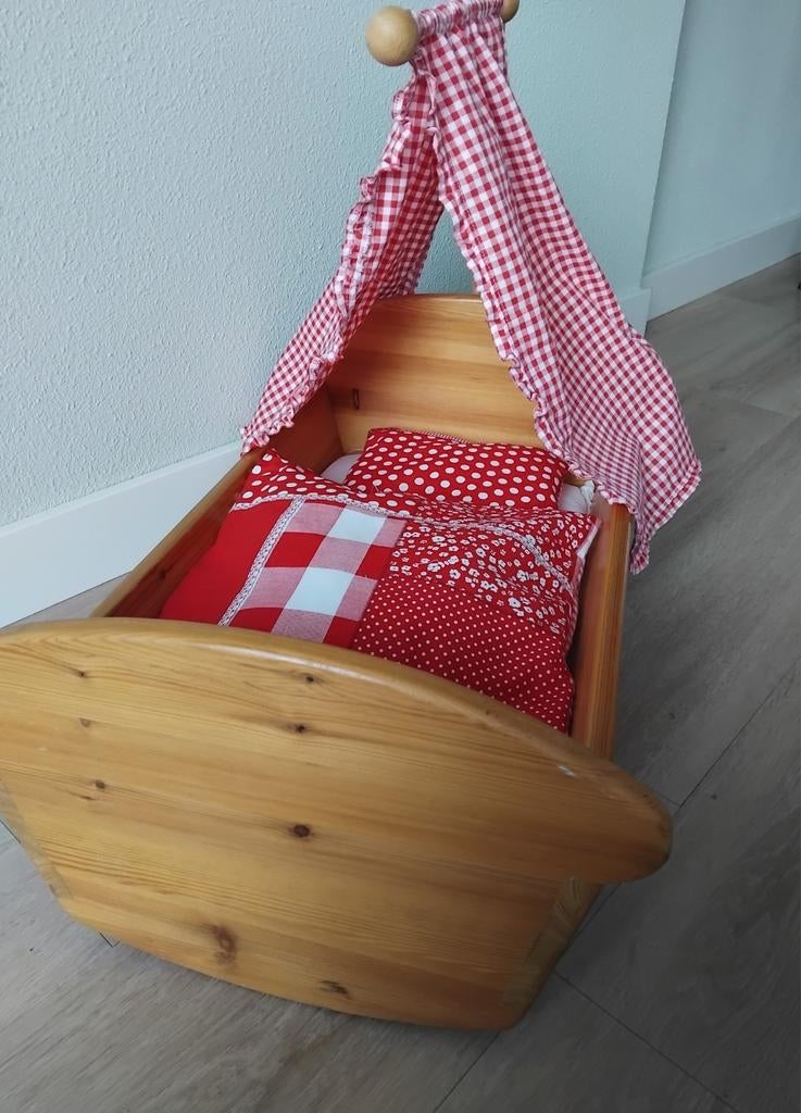 Schommel poppenbed, Ophalen, Nieuw, Babypop