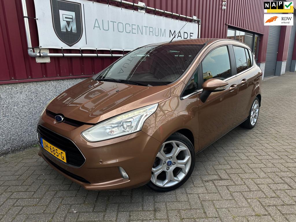 Ford B-Max 1.0 EcoBoost Titanium First Edition // PDC // Cli, Voorwielaandrijving, Euro 5, Stof, Gebruikt