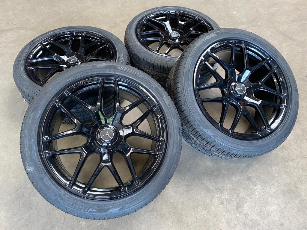 22 inch originele G63 AMG velgen + banden Mercedes G klasse, 285 mm, Banden en Velgen, Nieuw, Overige maten
