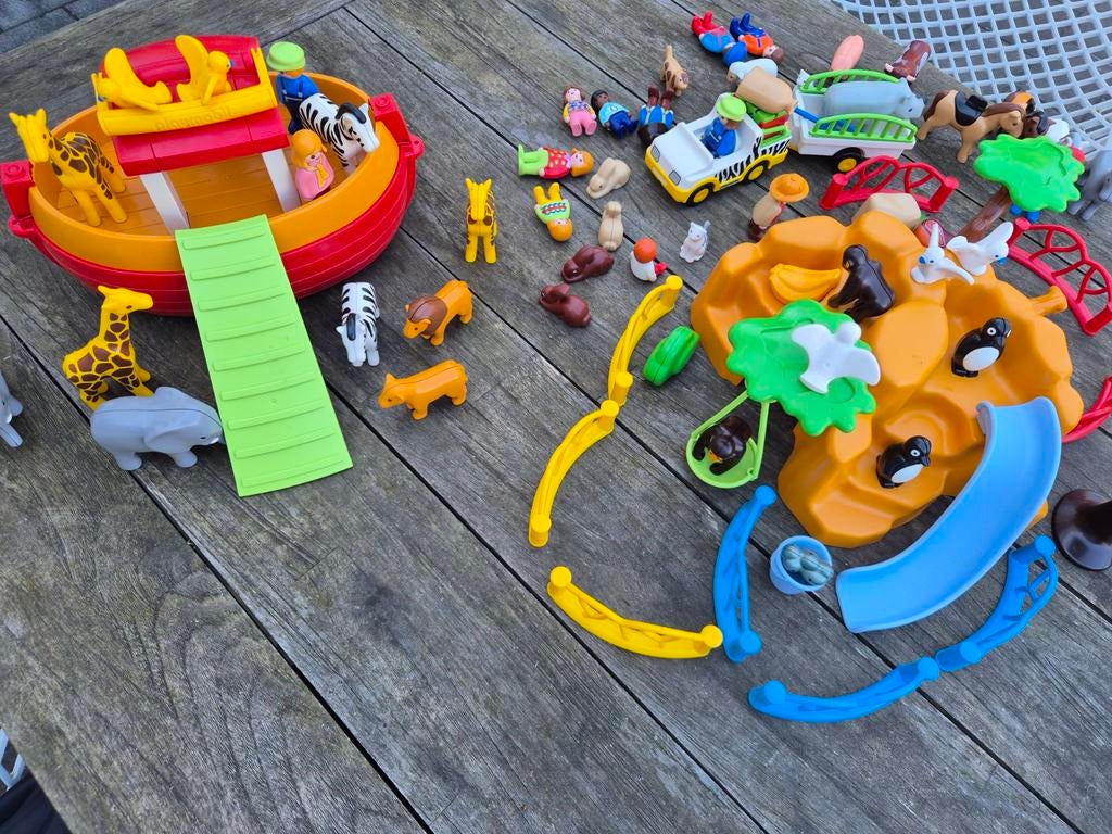 Playmobil speelgoed set met ark en dieren, Kinderen en Baby's, Ophalen, Jongen of Meisje