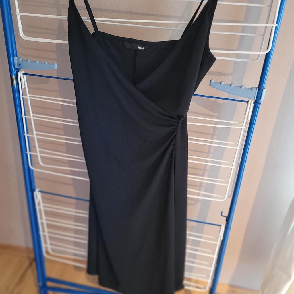 overslag jurk maat 36, Kleding | Dames, Jurken, Zwart, Ophalen of Verzenden, Zo goed als nieuw, Maat 36 (S)