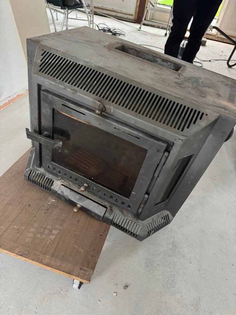 Openhaard/ kachel. / hout haard, Ophalen of Verzenden, Zo goed als nieuw, Hout, Houtkachel