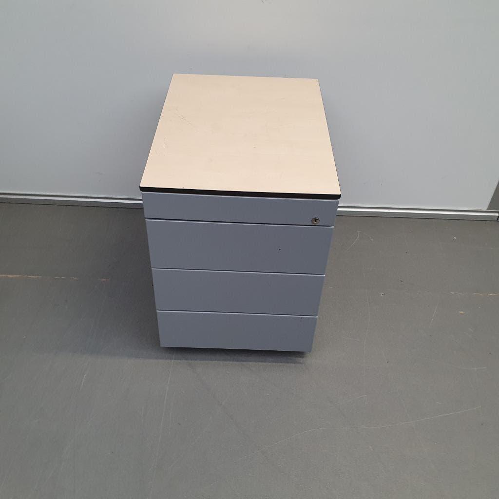 Eromes ladekast - 59x43x59 cm ladeblok verrijdbaar, Huis en Inrichting, Ophalen, Minder dan 50 cm, Gebruikt, 3 of 4 laden