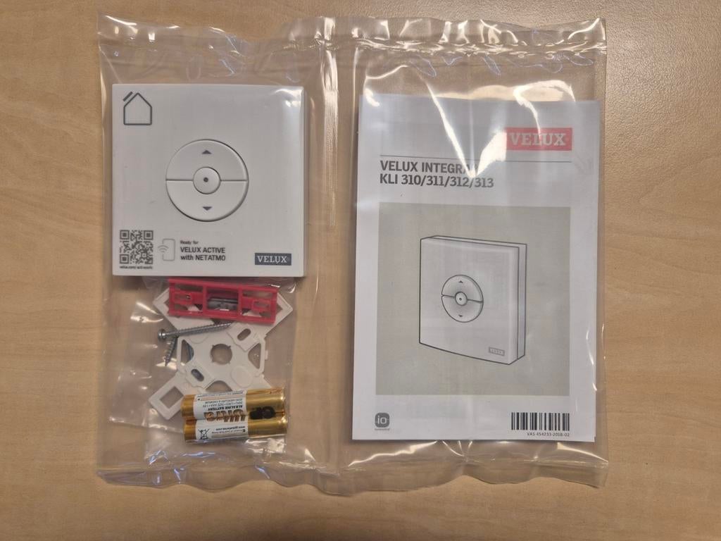 Draadloze schakelaar Velux Integra KLI 310/311/312/313, Doe-het-zelf en Verbouw, Ophalen of Verzenden, Nieuw, Schakelaar