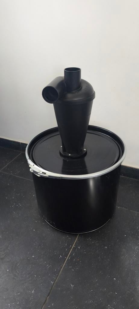 Stofafscheider / Cycloon afscheider zo goed als nieuw, Doe-het-zelf en Verbouw, Ventilatie en Afzuiging, Ophalen of Verzenden