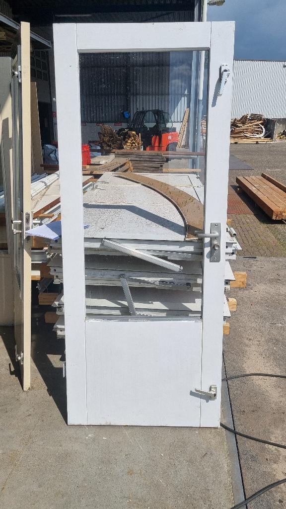 Deur achterdeur schuurdeur balkondeur 200,5-201x82,5-83 574, Ophalen, Gebruikt, 120 cm of meer, Nb