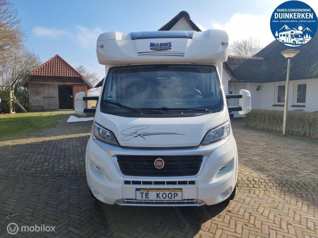Fiat Mclouis Sovereign, Caravans en Kamperen, Campers, 7 tot 8 meter, Bedrijf, Handelsondernemingduinkerken@gmail.com, Half-integraal
