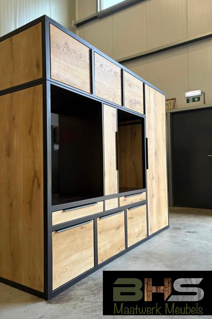 Wasmachinekast Harkema - volledig op maat leverbaar!, Huis en Inrichting, BHS Maatwerk Meubels, Met deur(en), Info@bhs-maatwerkmeubels.nl