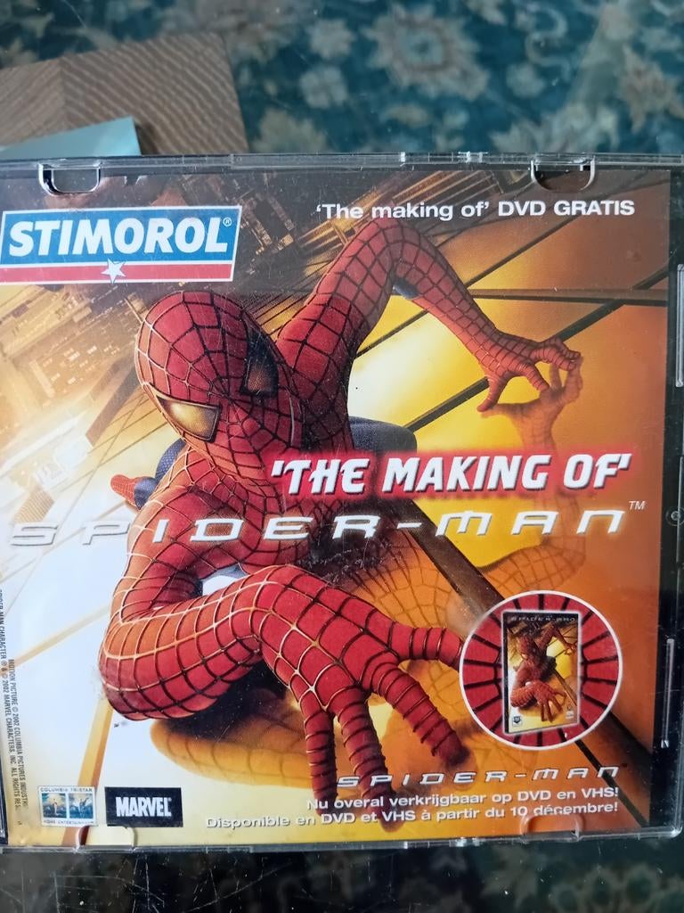 The making of Spiderman, Alle leeftijden, Verzenden, Zo goed als nieuw, Oorlog of Misdaad