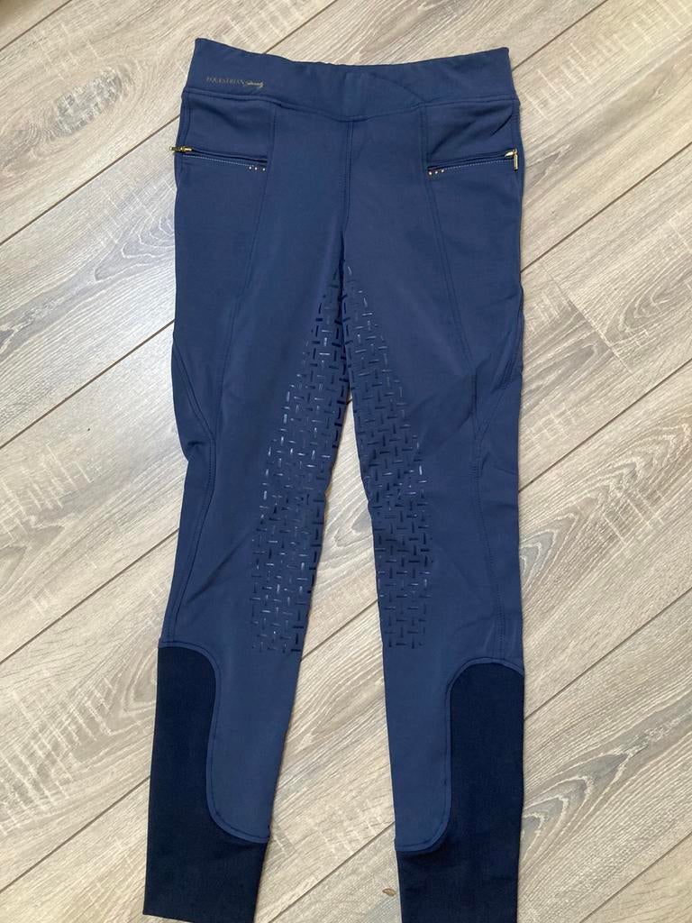 Rijlegging Equestrian Society blauw 40 rijbroek, Dieren en Toebehoren, Paardrijkleding, Gebruikt, Overige soorten, Dames, Onderkleding